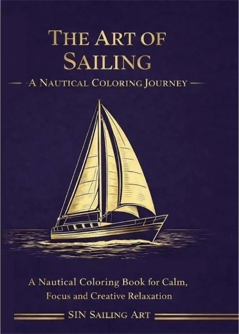 Coperta: The Art of Sailing, A Nautical Coloring Journey